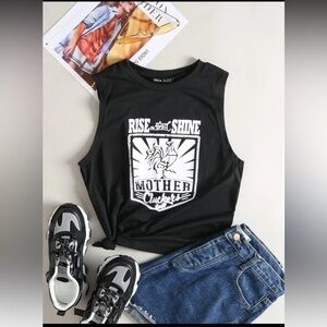 SHEIN || NWOT “Mother Cluckers” Tank (M)